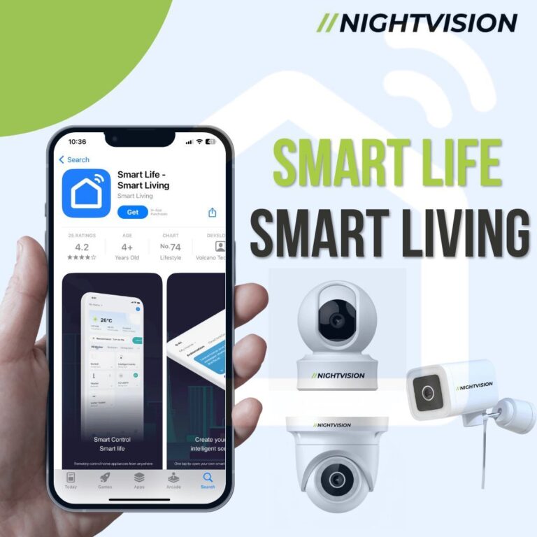 Night Vision CCTV Camera Monitoring Software Concept.