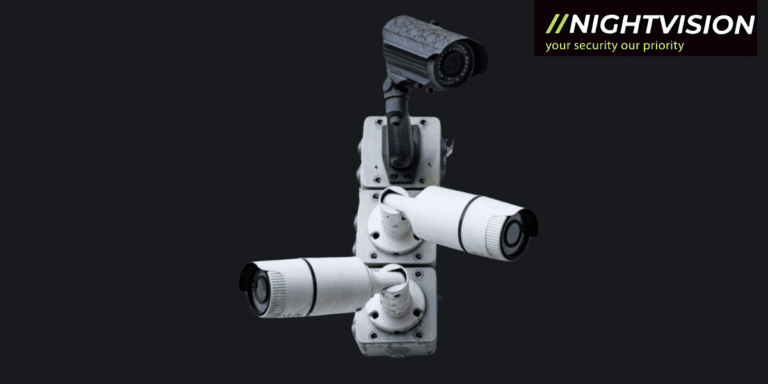 Built in siren in cctv camera feaure image